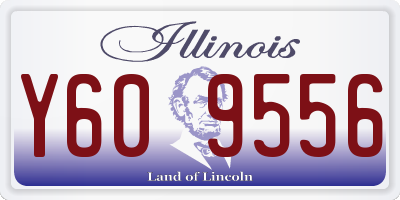 IL license plate Y609556