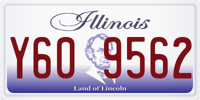 IL license plate Y609562