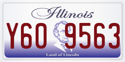 IL license plate Y609563