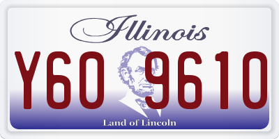 IL license plate Y609610