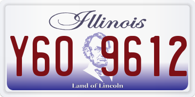 IL license plate Y609612