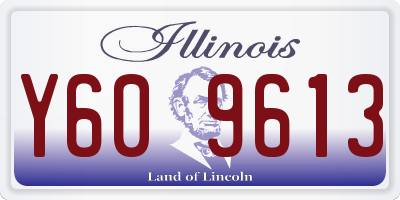 IL license plate Y609613