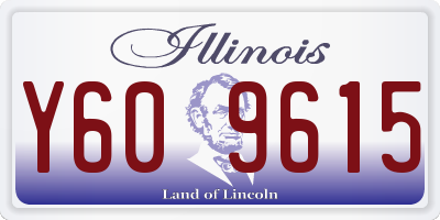 IL license plate Y609615