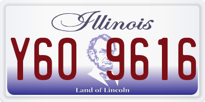 IL license plate Y609616