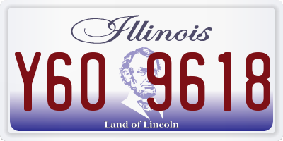 IL license plate Y609618