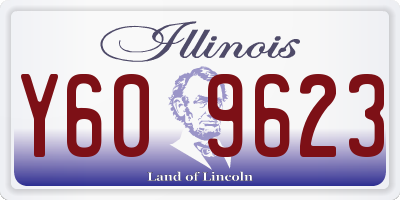IL license plate Y609623