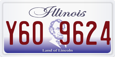 IL license plate Y609624