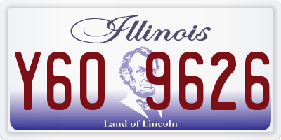 IL license plate Y609626