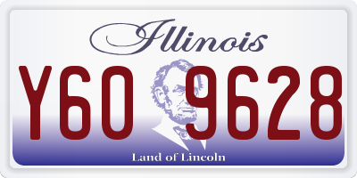 IL license plate Y609628