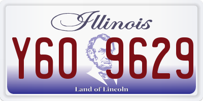IL license plate Y609629