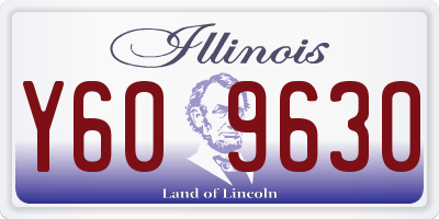 IL license plate Y609630