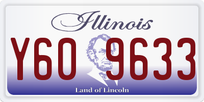 IL license plate Y609633
