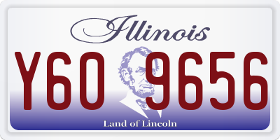 IL license plate Y609656