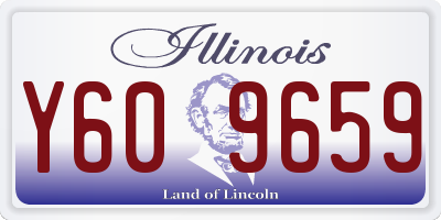 IL license plate Y609659