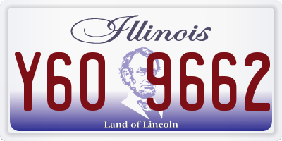 IL license plate Y609662