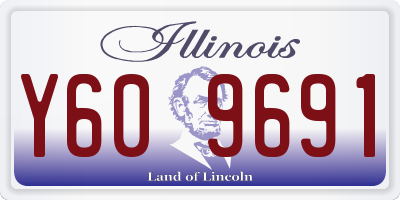 IL license plate Y609691