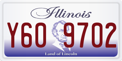 IL license plate Y609702