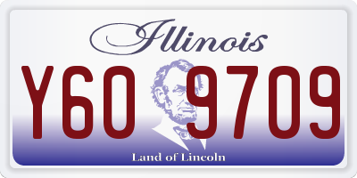 IL license plate Y609709
