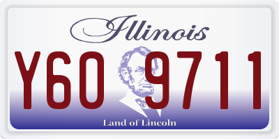 IL license plate Y609711