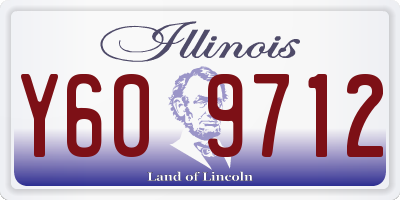 IL license plate Y609712