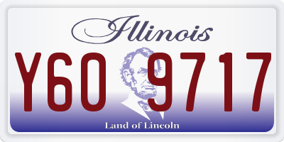 IL license plate Y609717
