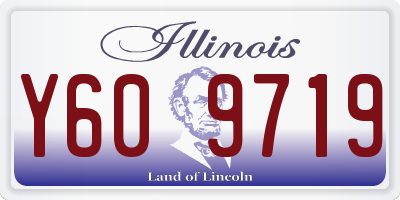 IL license plate Y609719