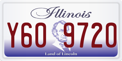 IL license plate Y609720