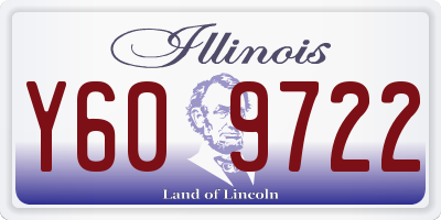 IL license plate Y609722