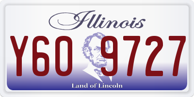 IL license plate Y609727