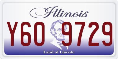 IL license plate Y609729