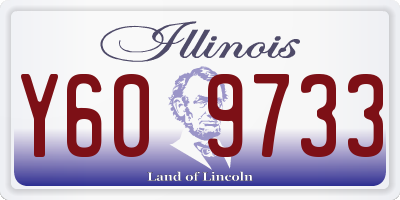 IL license plate Y609733