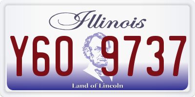 IL license plate Y609737