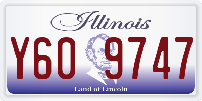 IL license plate Y609747