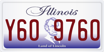IL license plate Y609760