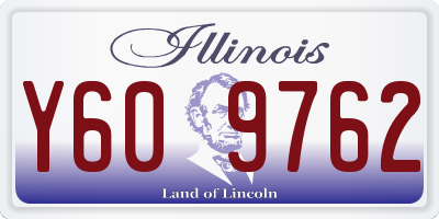 IL license plate Y609762