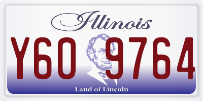 IL license plate Y609764