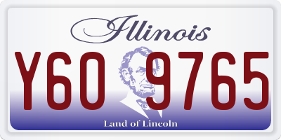 IL license plate Y609765