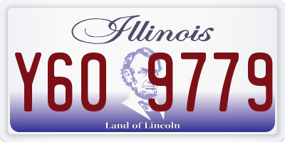 IL license plate Y609779