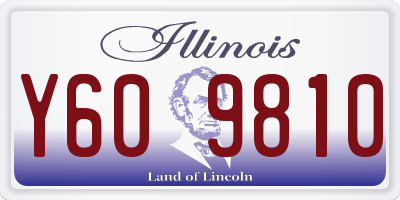 IL license plate Y609810