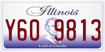 IL license plate Y609813