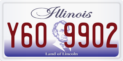 IL license plate Y609902