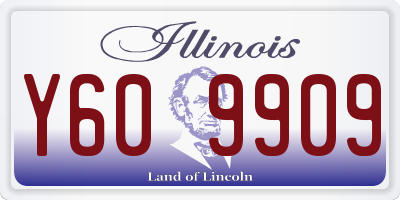 IL license plate Y609909