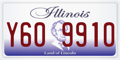 IL license plate Y609910