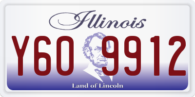 IL license plate Y609912