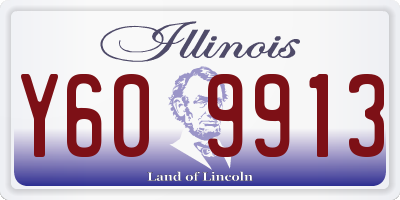 IL license plate Y609913