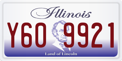 IL license plate Y609921