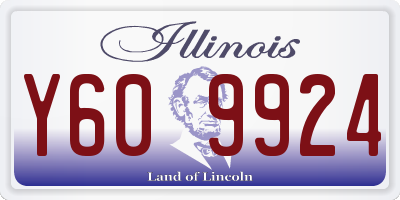 IL license plate Y609924