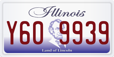 IL license plate Y609939
