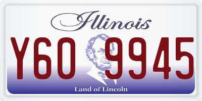 IL license plate Y609945