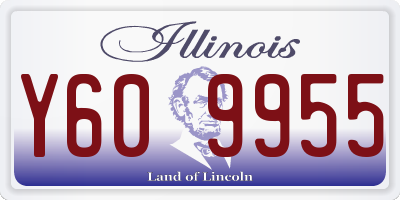IL license plate Y609955